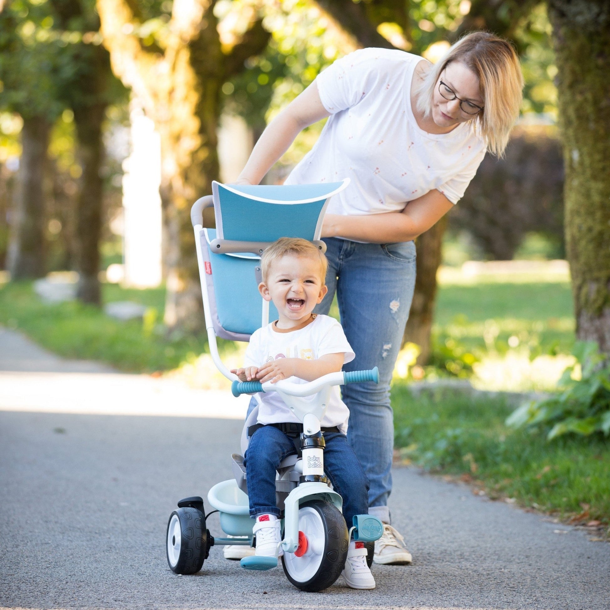 Smoby Baby Balade Plus Driewieler – Blauw - Casteleyn