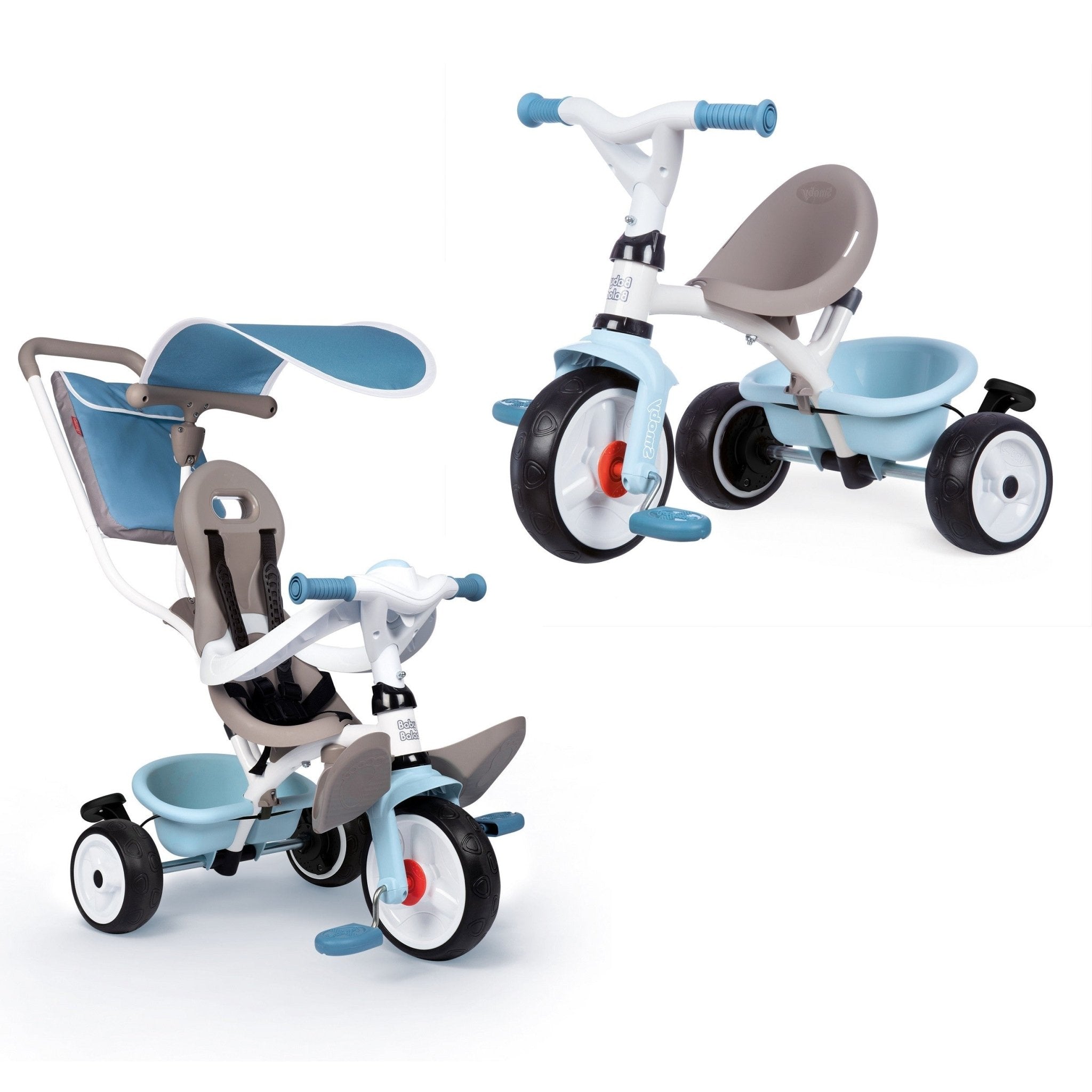 Smoby Baby Balade Plus Driewieler – Blauw - Casteleyn