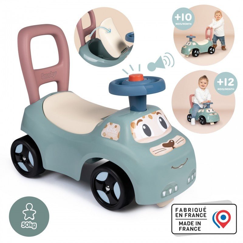 Smoby Little Loopwagen met Duwfunctie en Toeter - Casteleyn