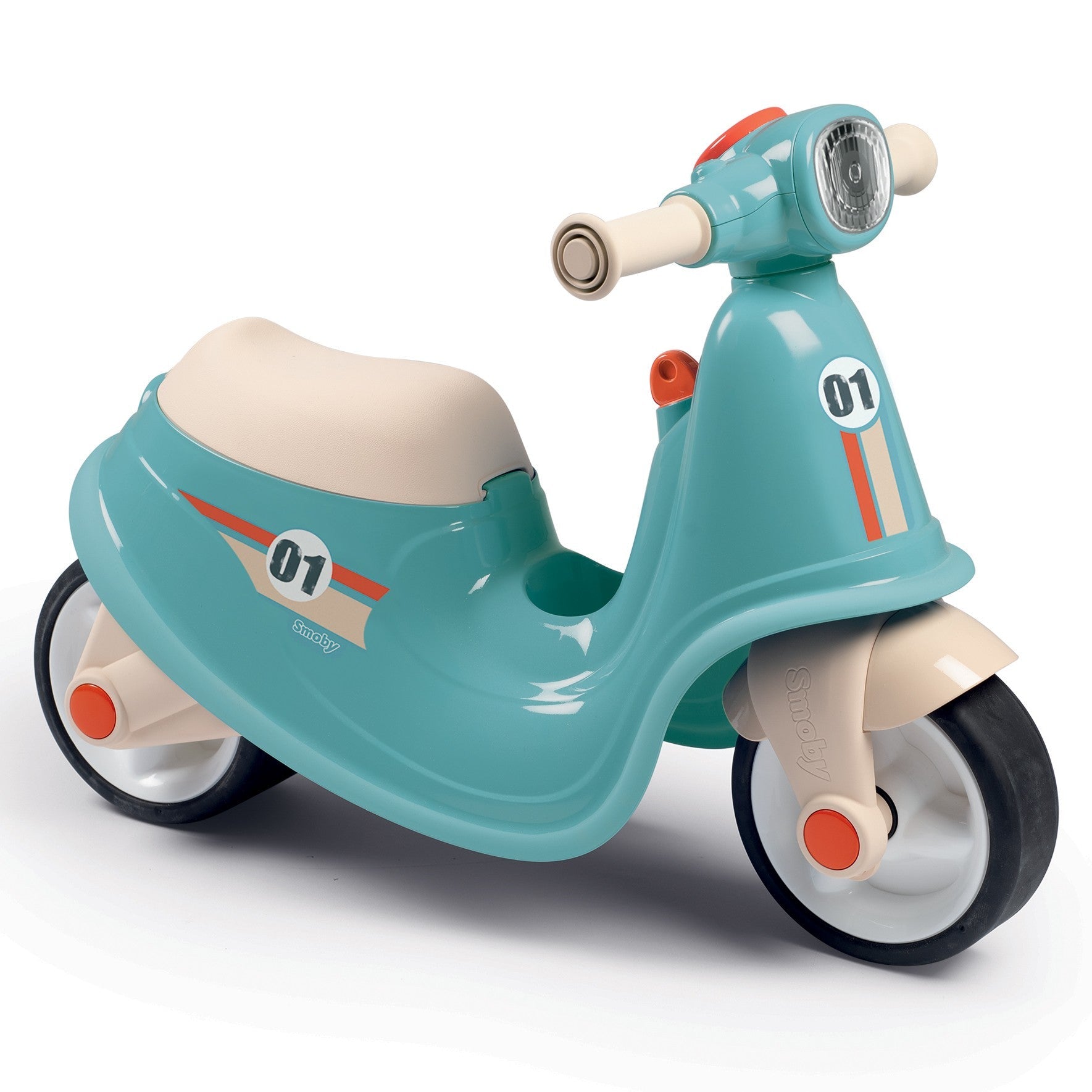 Smoby Retro Loopscooter voor Kinderen – Blauw - Casteleyn