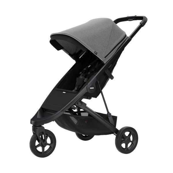 Spring Buggy - Black / Grey Melange - Casteleyn