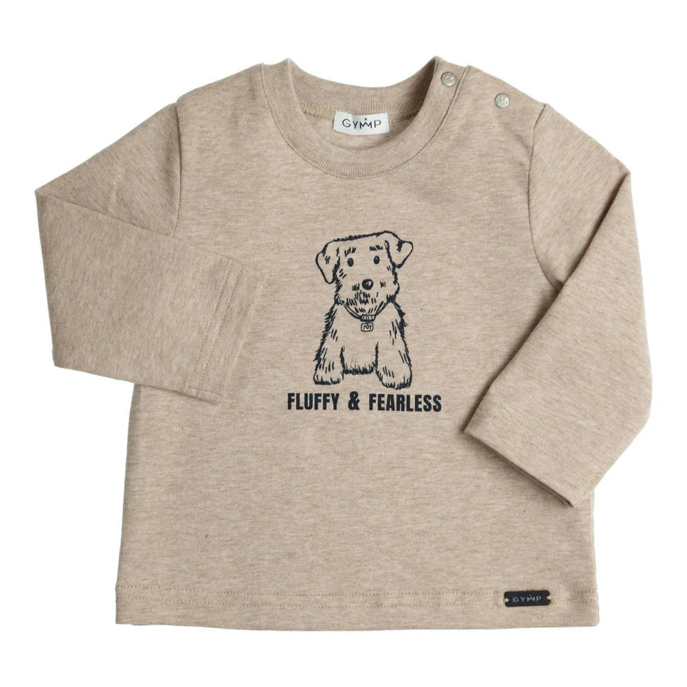 T-shirt lange mouw Aerochine Fluffy & Fearless - Casteleyn