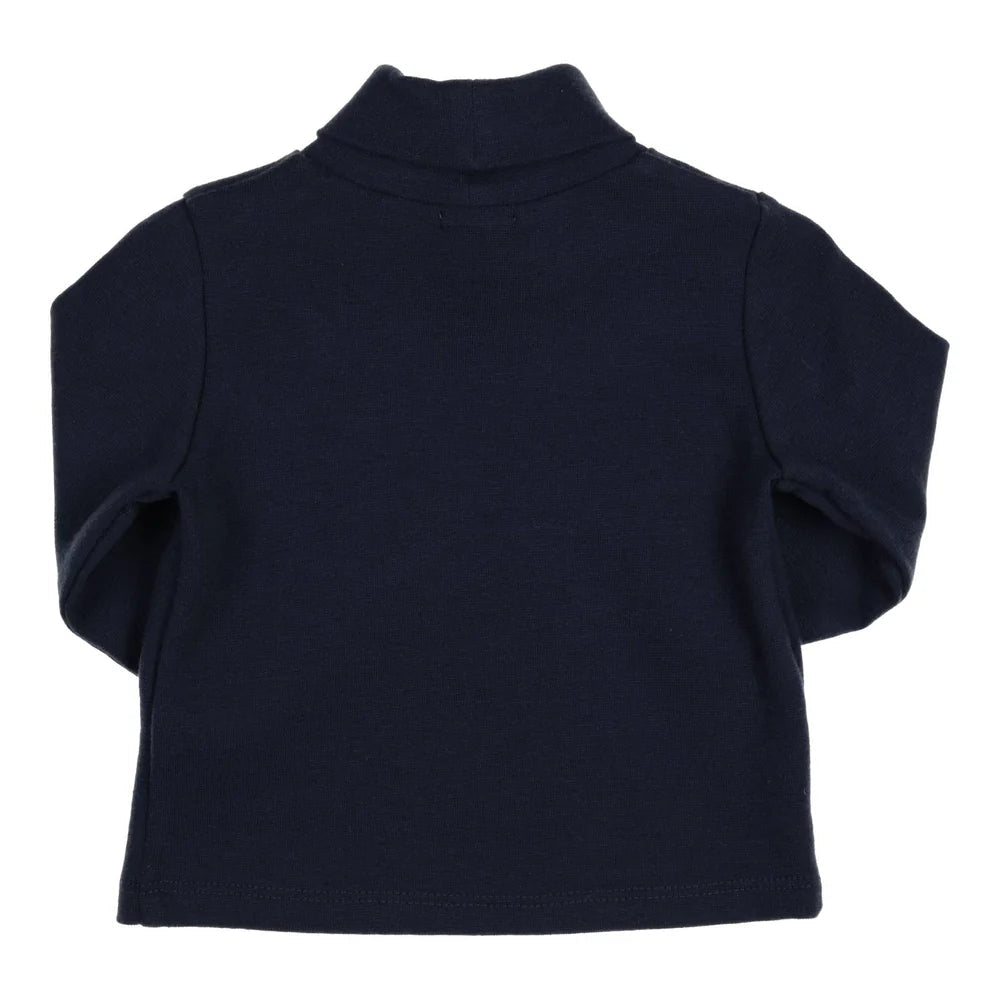 T-shirt lange mouw Robby Navy - Casteleyn