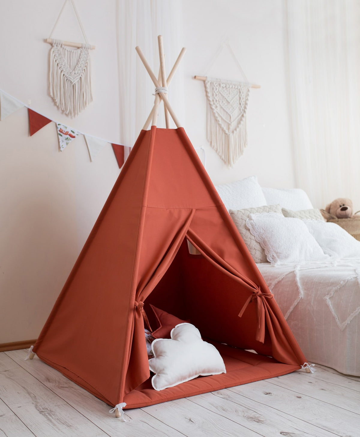 Terracotta Teepee Tent
