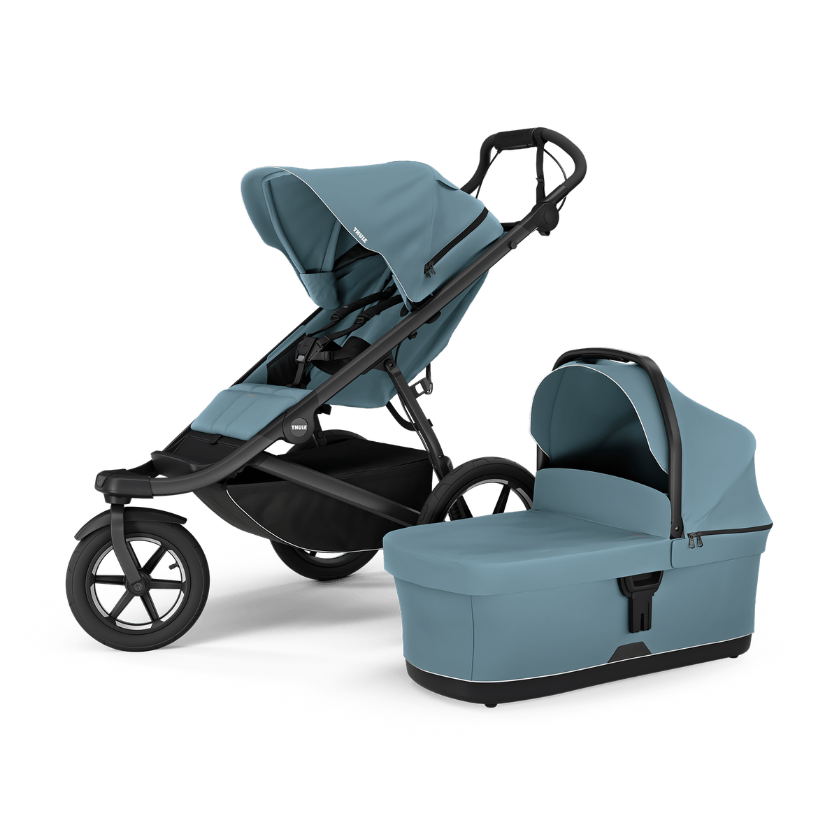 Thule Urban Glide 3 2-in-1 bundel - Middenblauw - Casteleyn