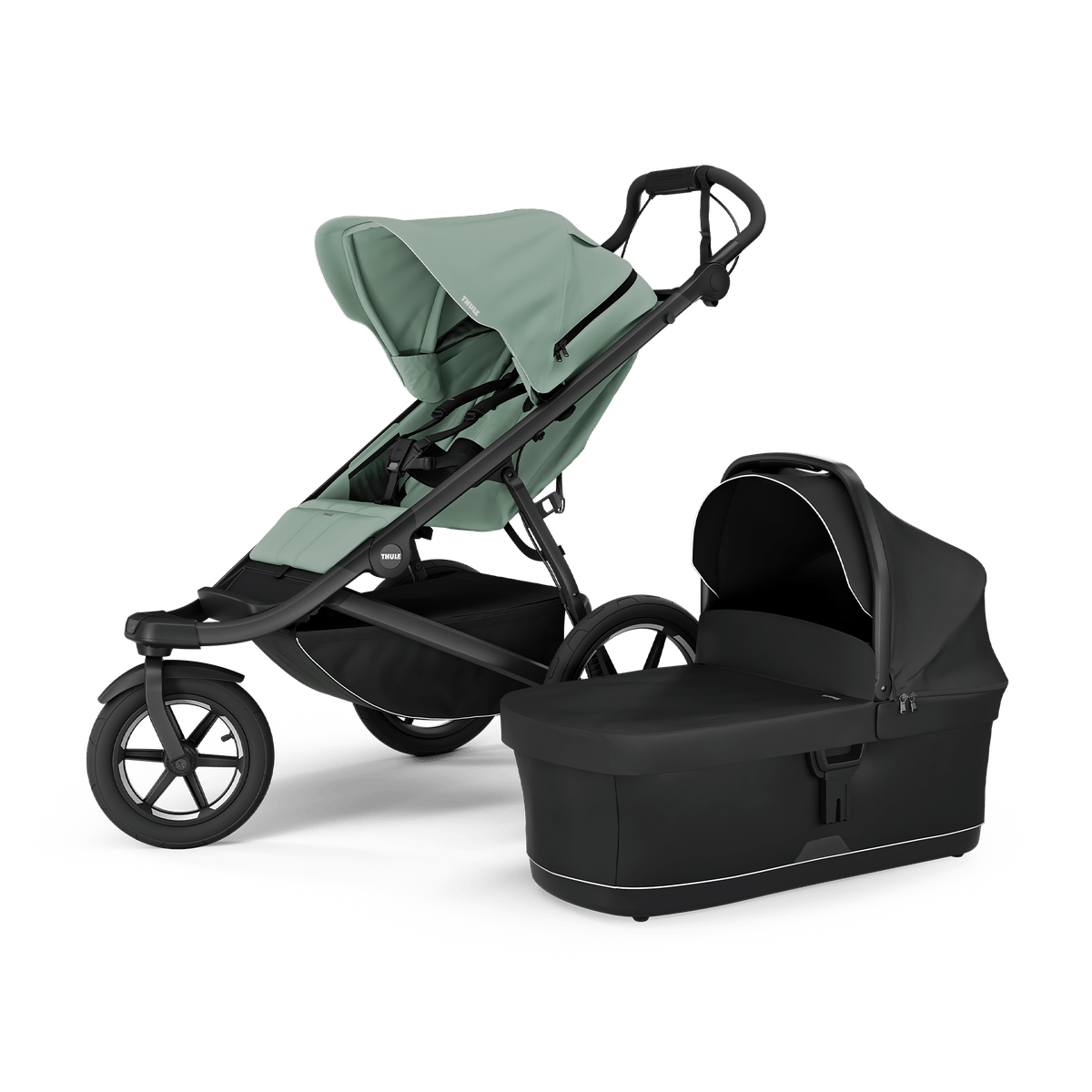 Thule Urban Glide 3 2-in-1 bundel - Mistgroen - Casteleyn