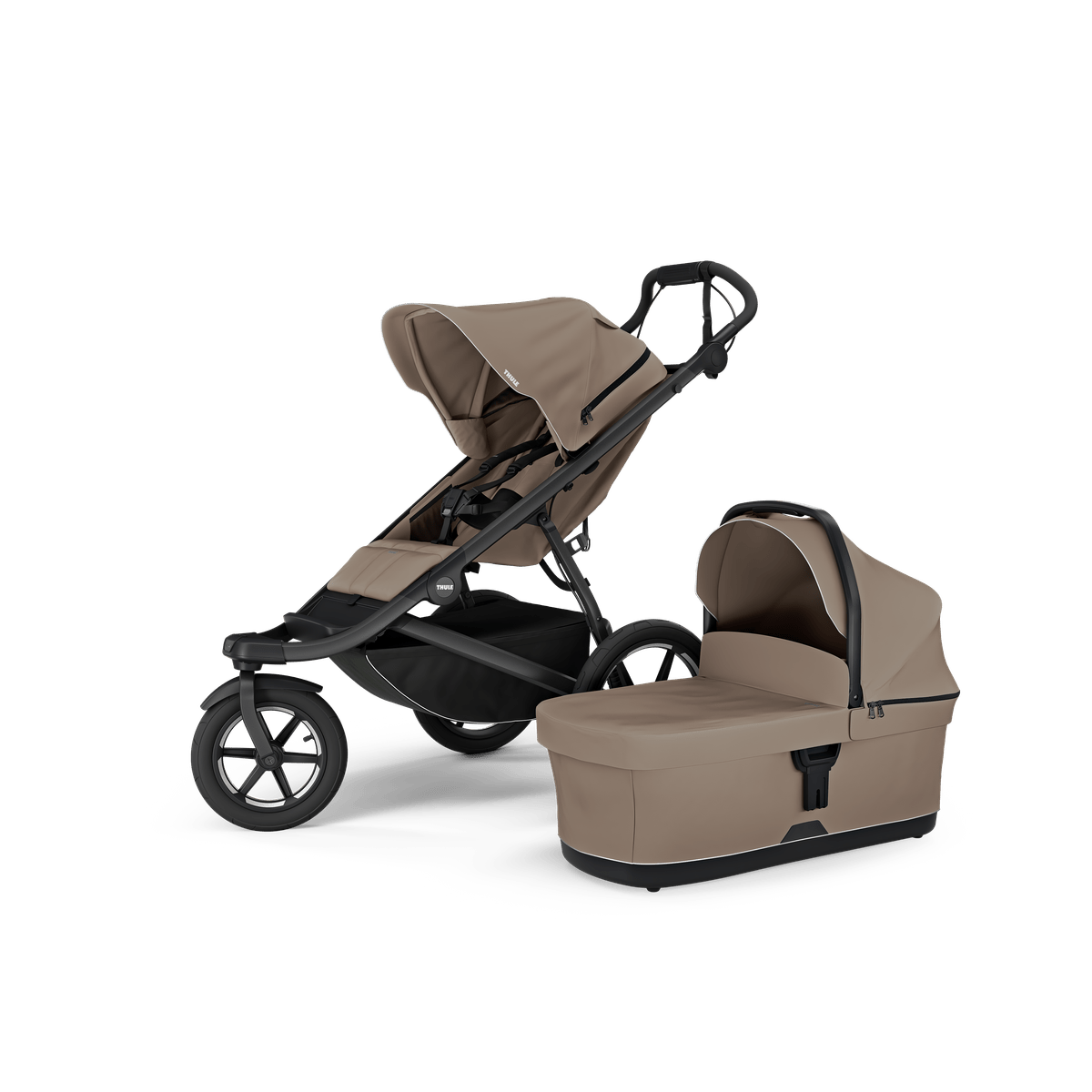 Thule Urban Glide 3 2-in-1 bundel Tinted Taupe - Casteleyn