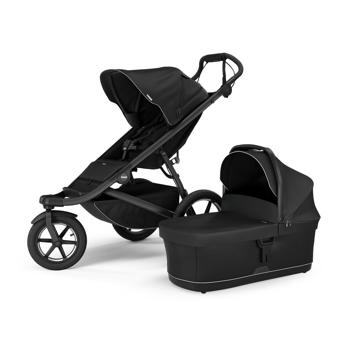 Thule Urban Glide 3 2-in-1 bundel - Zwart - Casteleyn