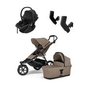 Thule Urban Glide 3 + Thule Maple pasgeborene bundel - Tinted Taupe - Casteleyn