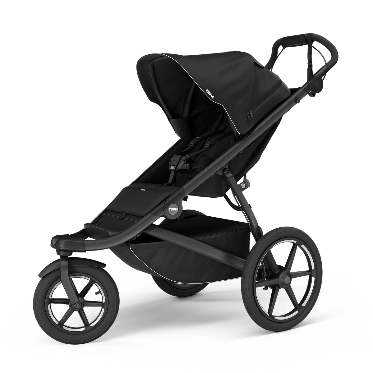 Thule Urban Glide 3 + Thule Maple pasgeborene bundel - Zwart - Casteleyn