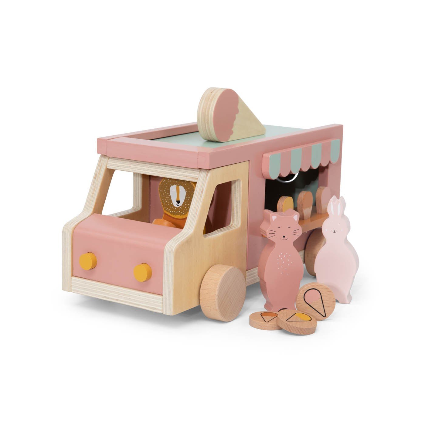Trixie Houten IJscowagen - Casteleyn