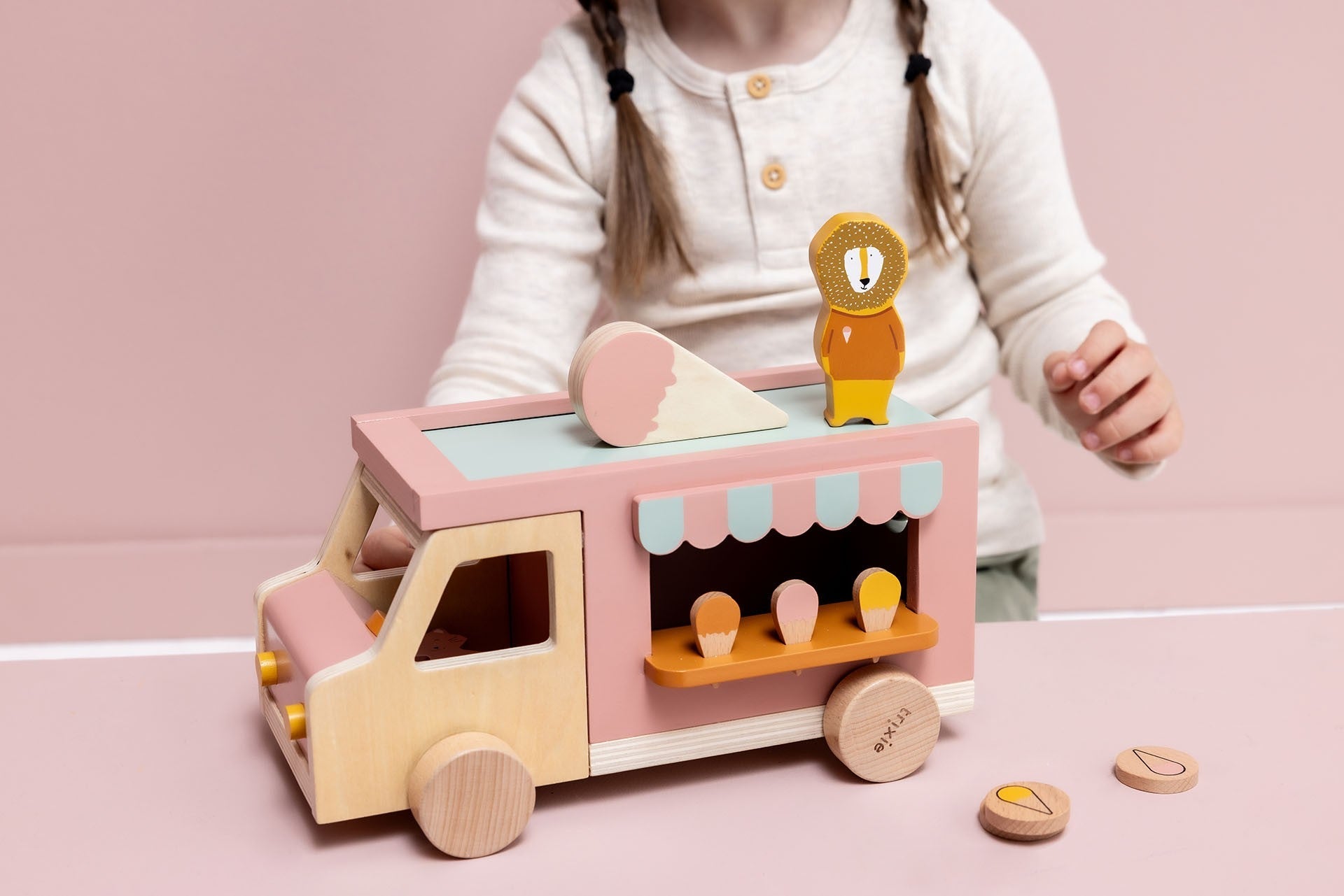 Trixie Houten IJscowagen - Casteleyn