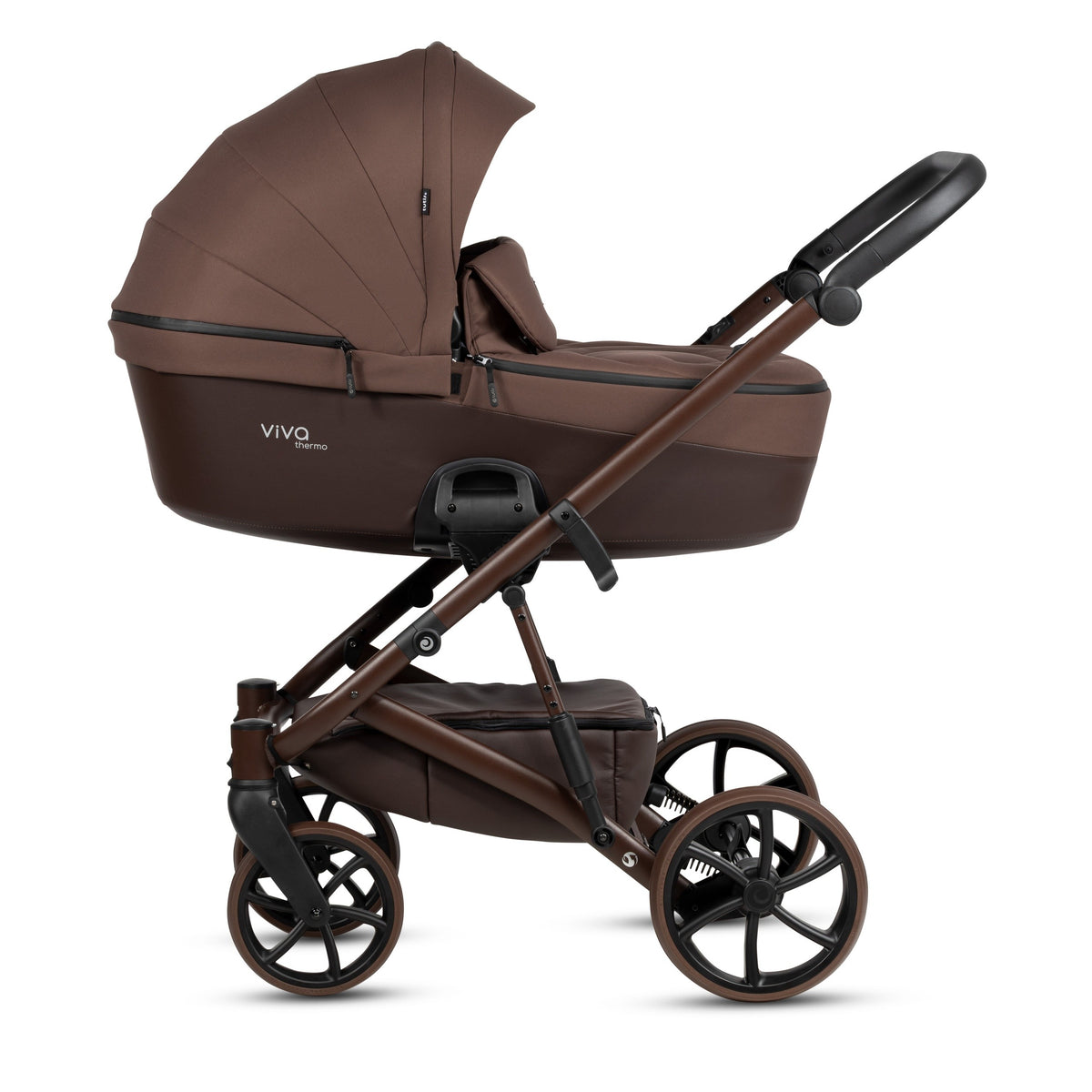 Tutis Viva 6+ Essential 2-in-1 Kinderwagen – Espresso - Casteleyn