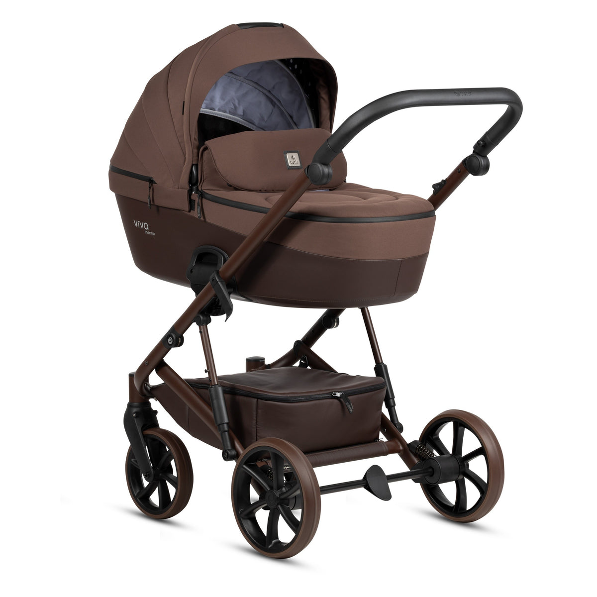 Tutis Viva 6+ Essential 2-in-1 Kinderwagen – Espresso - Casteleyn