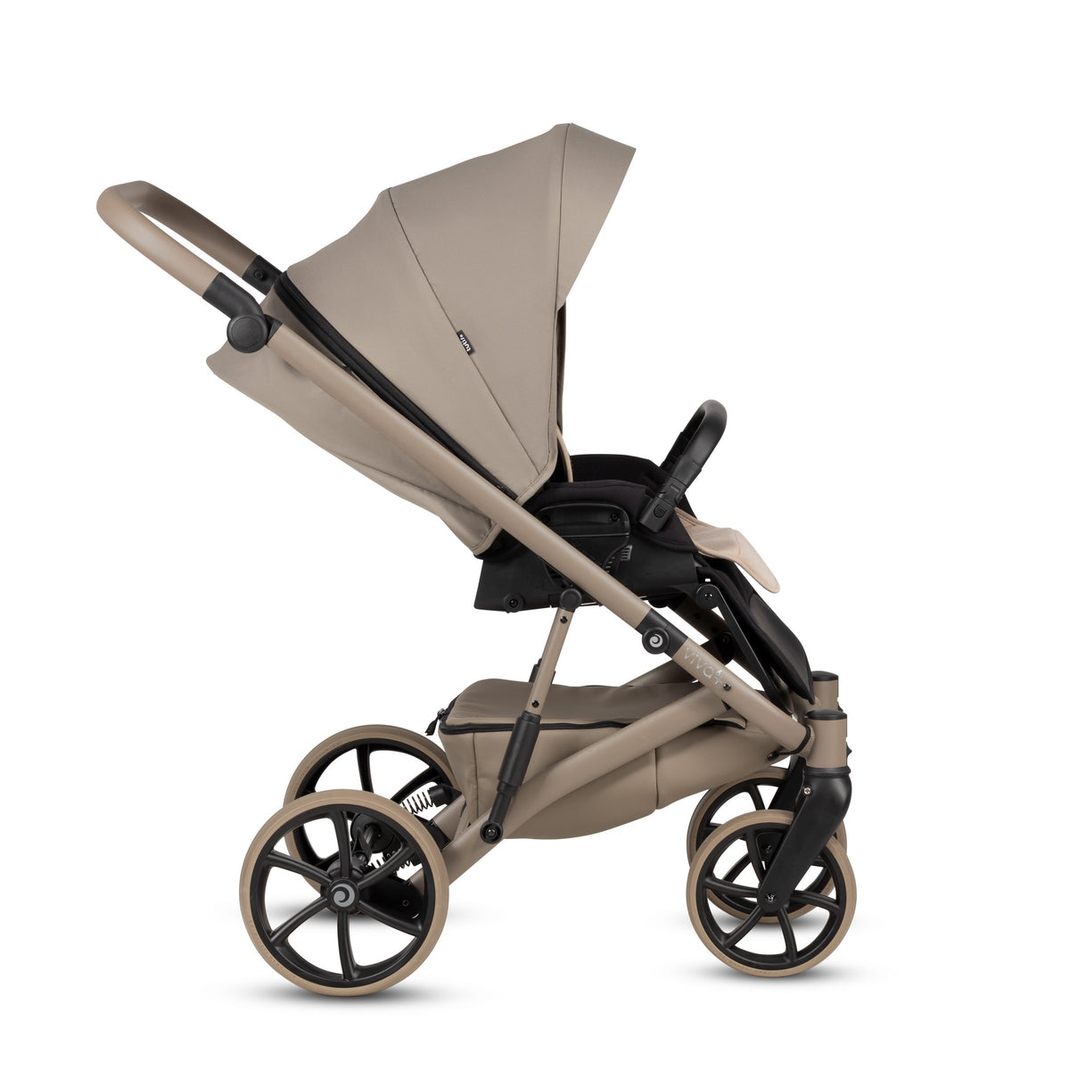 Tutis Viva 6+ Essential 2-in-1 Kinderwagen – Warm Grey - Casteleyn