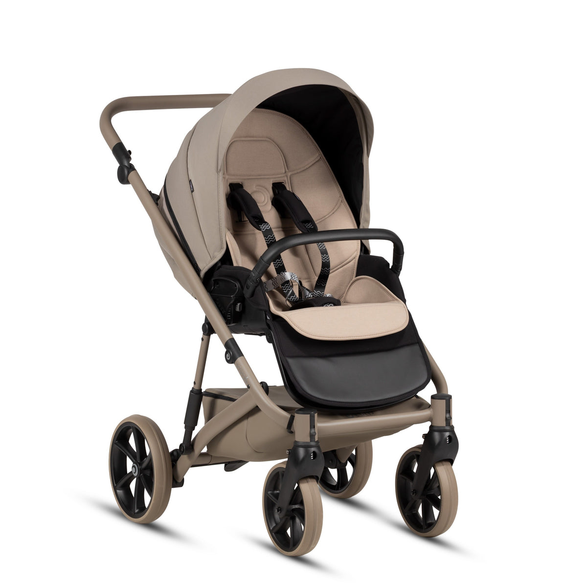 Tutis Viva 6+ Essential 2-in-1 Kinderwagen – Warm Grey - Casteleyn