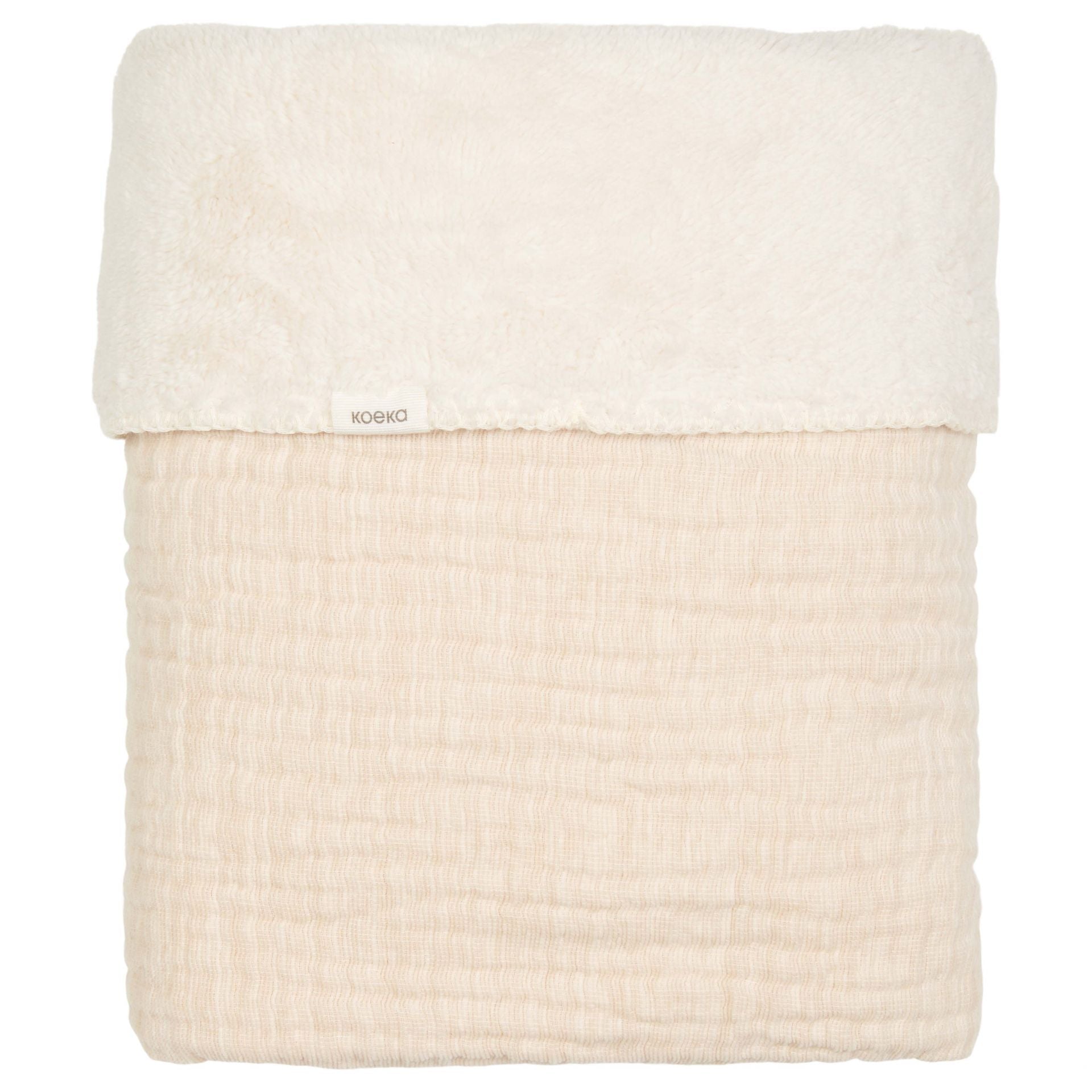 Wiegdeken Teddy Rivoli Warm White - Casteleyn