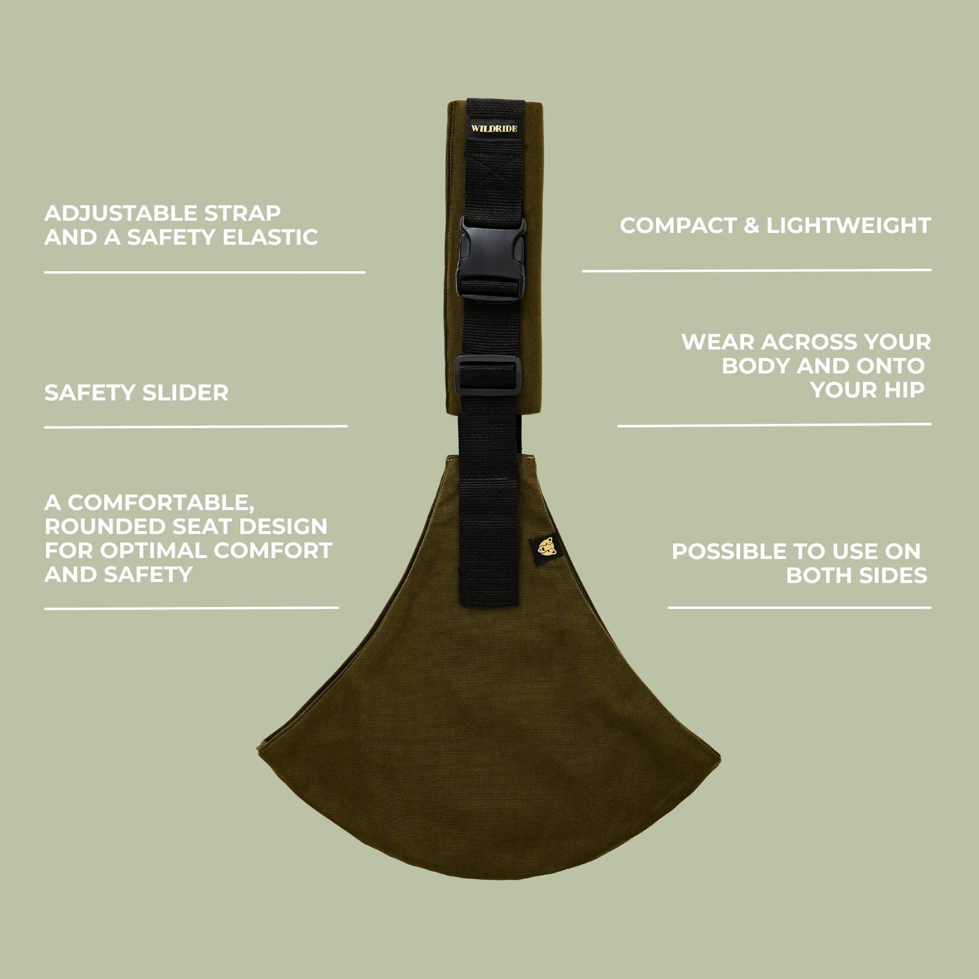 Wildride Army green - Casteleyn