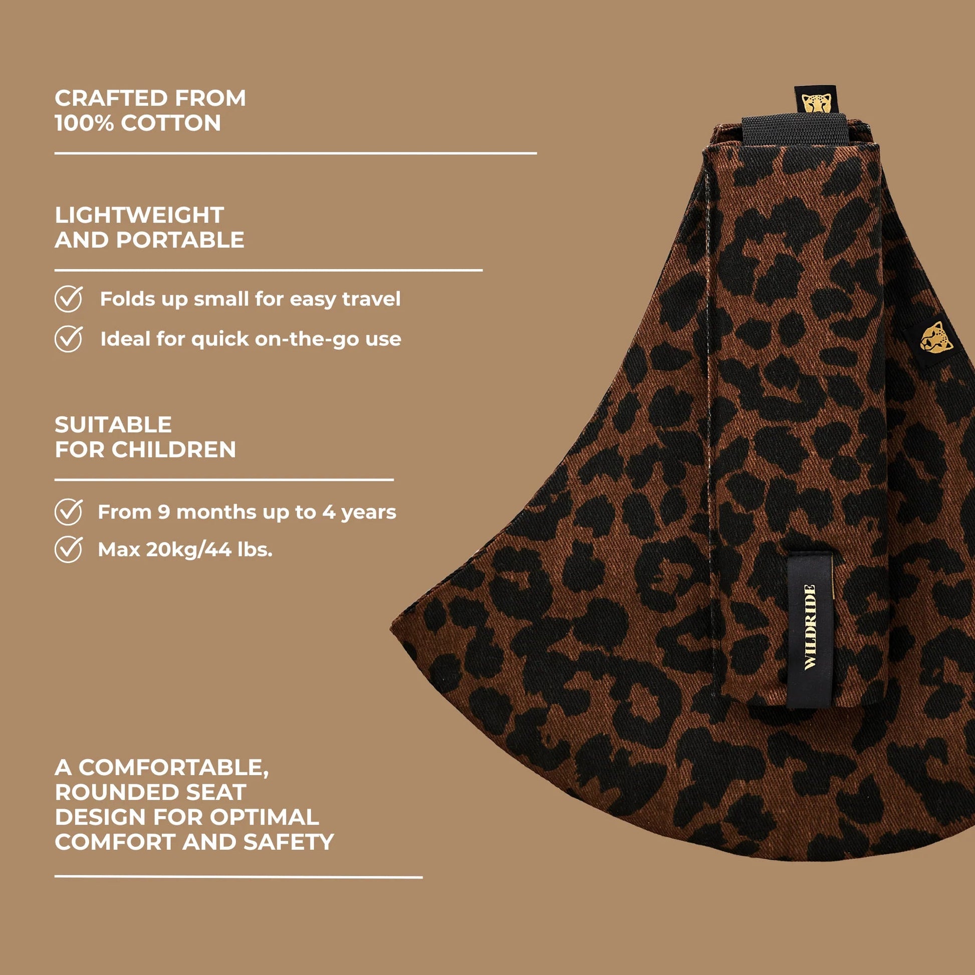 Wildride Leopard Print Brown - Casteleyn