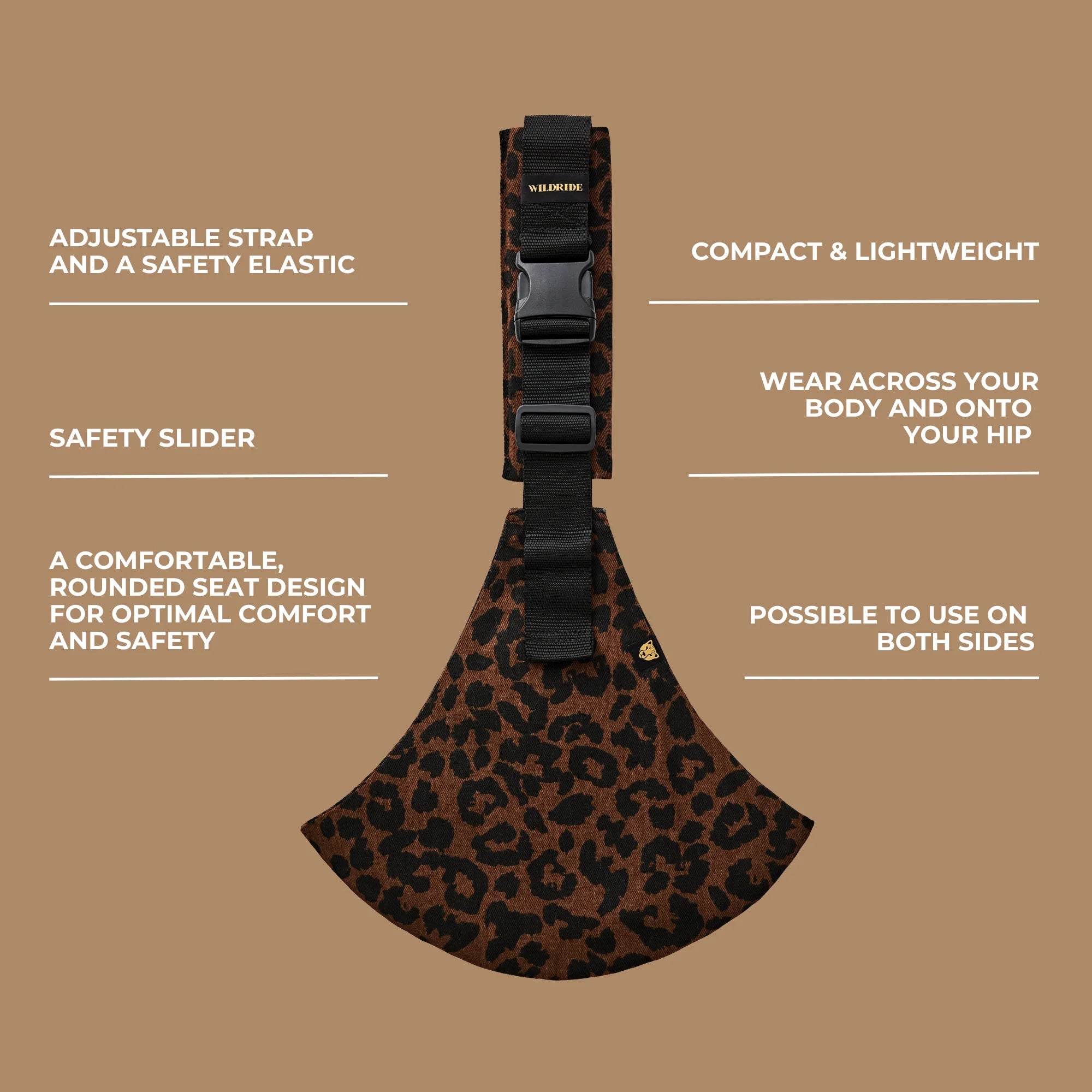Wildride Leopard Print Brown - Casteleyn