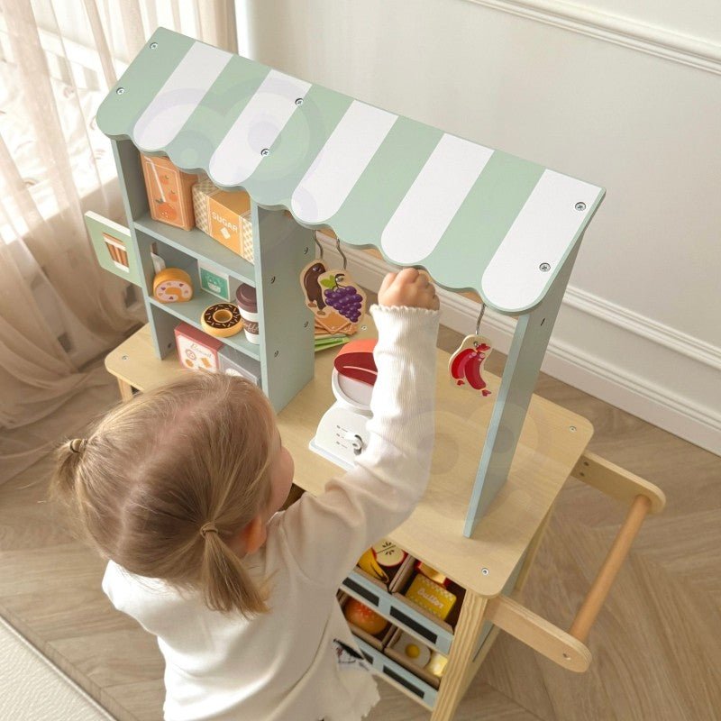 Woopie Grote Houten Foodtruck Marktkraam – 73-delig - Casteleyn