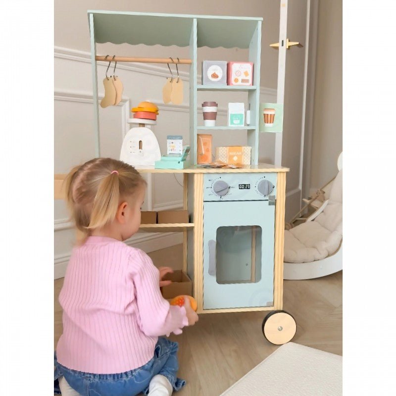 Woopie Grote Houten Foodtruck Marktkraam – 73-delig - Casteleyn