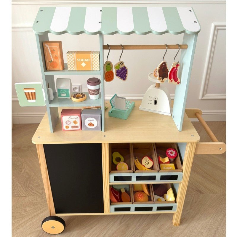 Woopie Grote Houten Foodtruck Marktkraam – 73-delig - Casteleyn