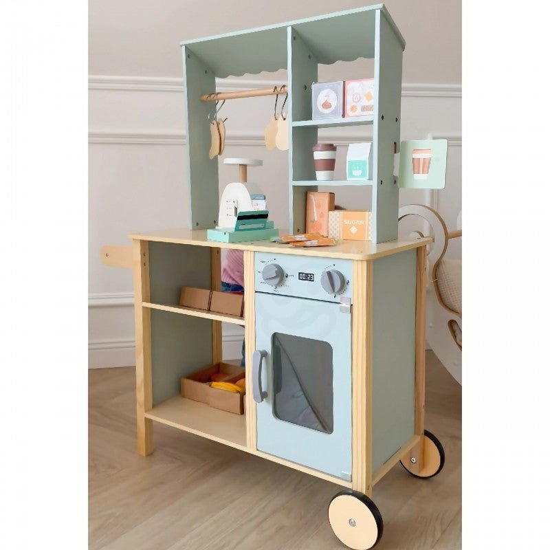 Woopie Grote Houten Foodtruck Marktkraam – 73-delig - Casteleyn