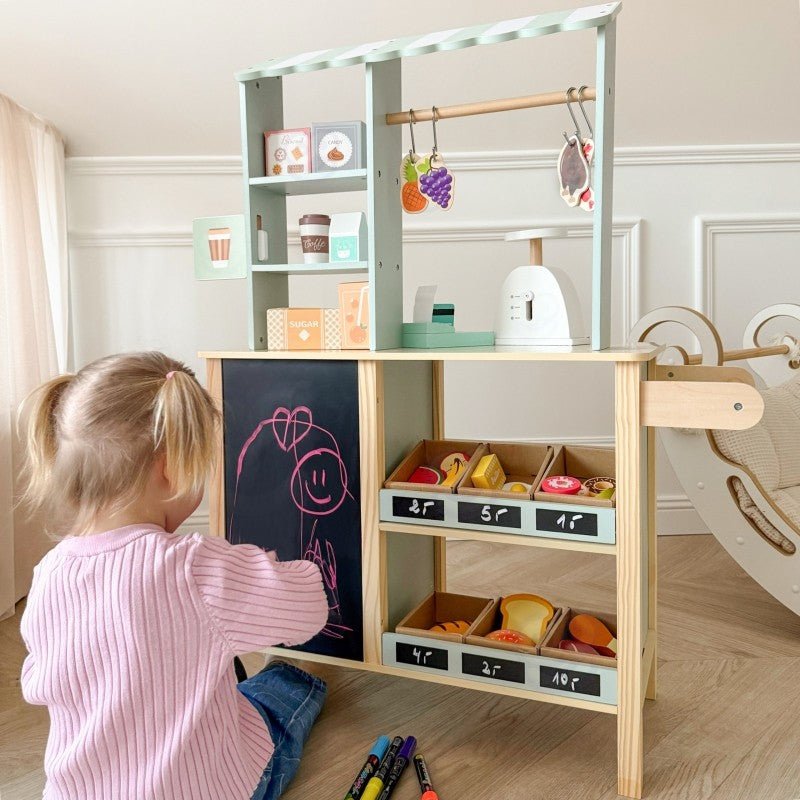 Woopie Grote Houten Foodtruck Marktkraam – 73-delig - Casteleyn