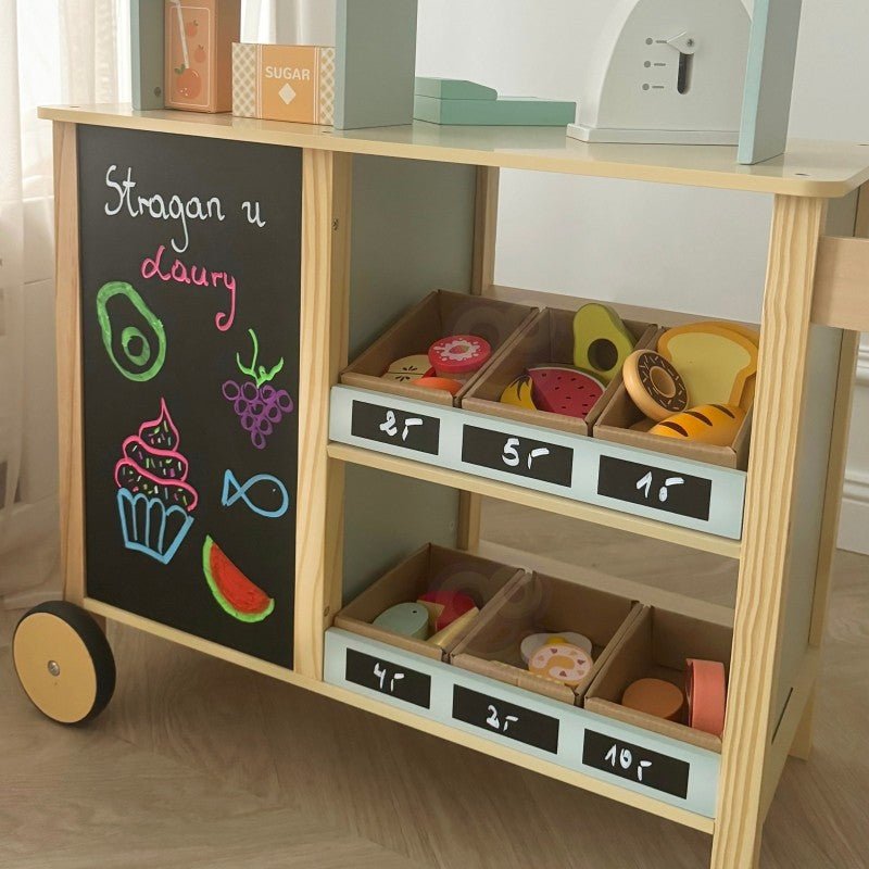 Woopie Grote Houten Foodtruck Marktkraam – 73-delig - Casteleyn