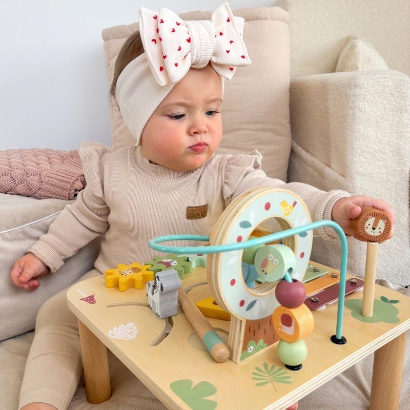 Woopie Houten Activiteitentafel 5-in-1 – Muzikaal Sensorisch Speelgoed - Casteleyn