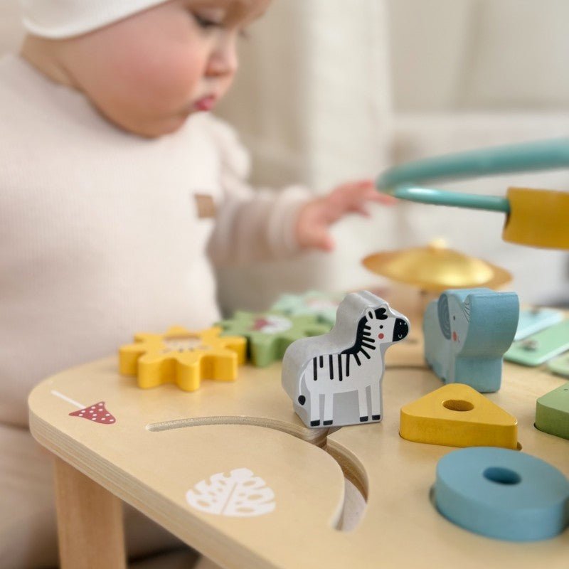 Woopie Houten Activiteitentafel 5-in-1 – Muzikaal Sensorisch Speelgoed - Casteleyn