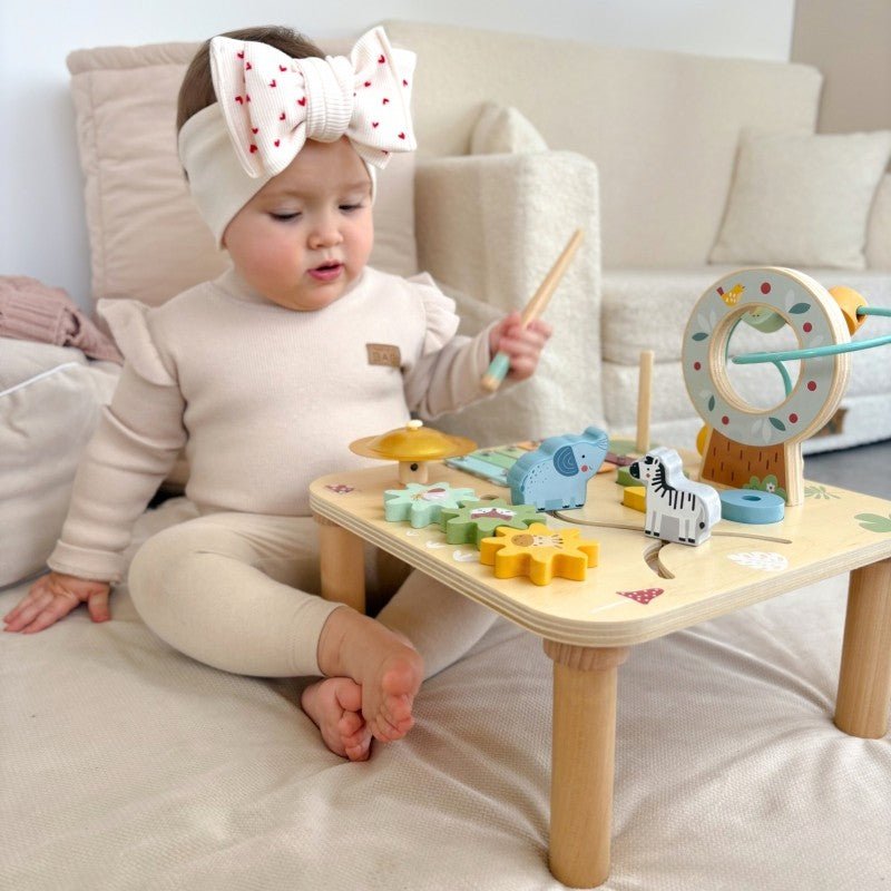 Woopie Houten Activiteitentafel 5-in-1 – Muzikaal Sensorisch Speelgoed - Casteleyn