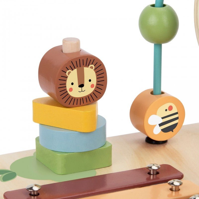 Woopie Houten Activiteitentafel 5-in-1 – Muzikaal Sensorisch Speelgoed - Casteleyn