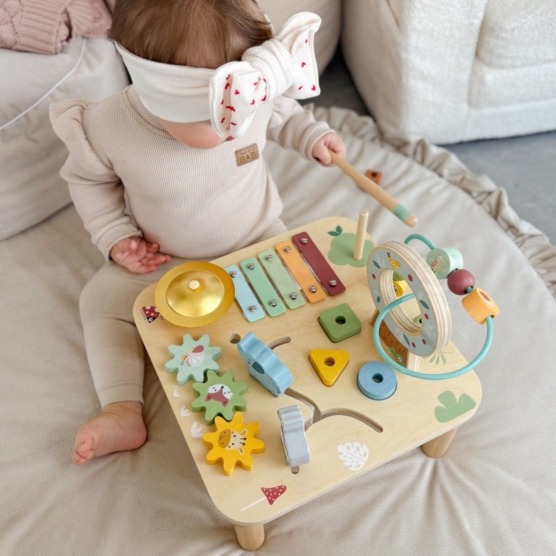 Woopie Houten Activiteitentafel 5-in-1 – Muzikaal Sensorisch Speelgoed - Casteleyn